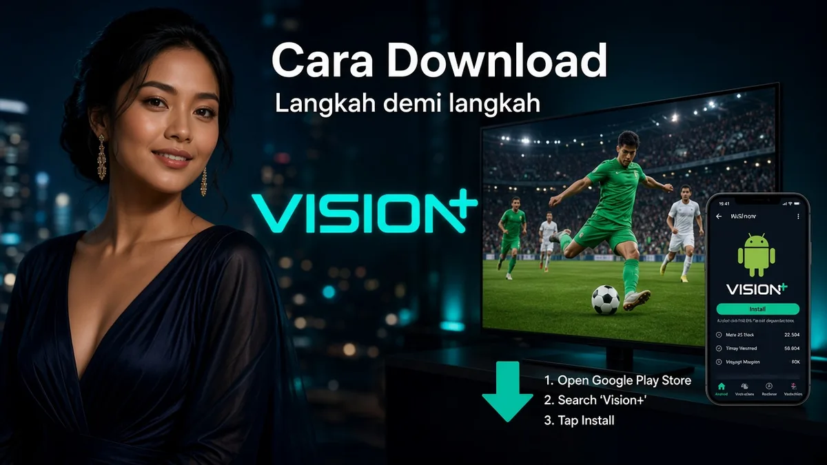 Cara Download Vision Plus — Tutorial Langkah demi Langkah