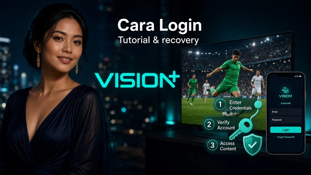 Cara Login Vision Plus — Tutorial Masuk & Recovery