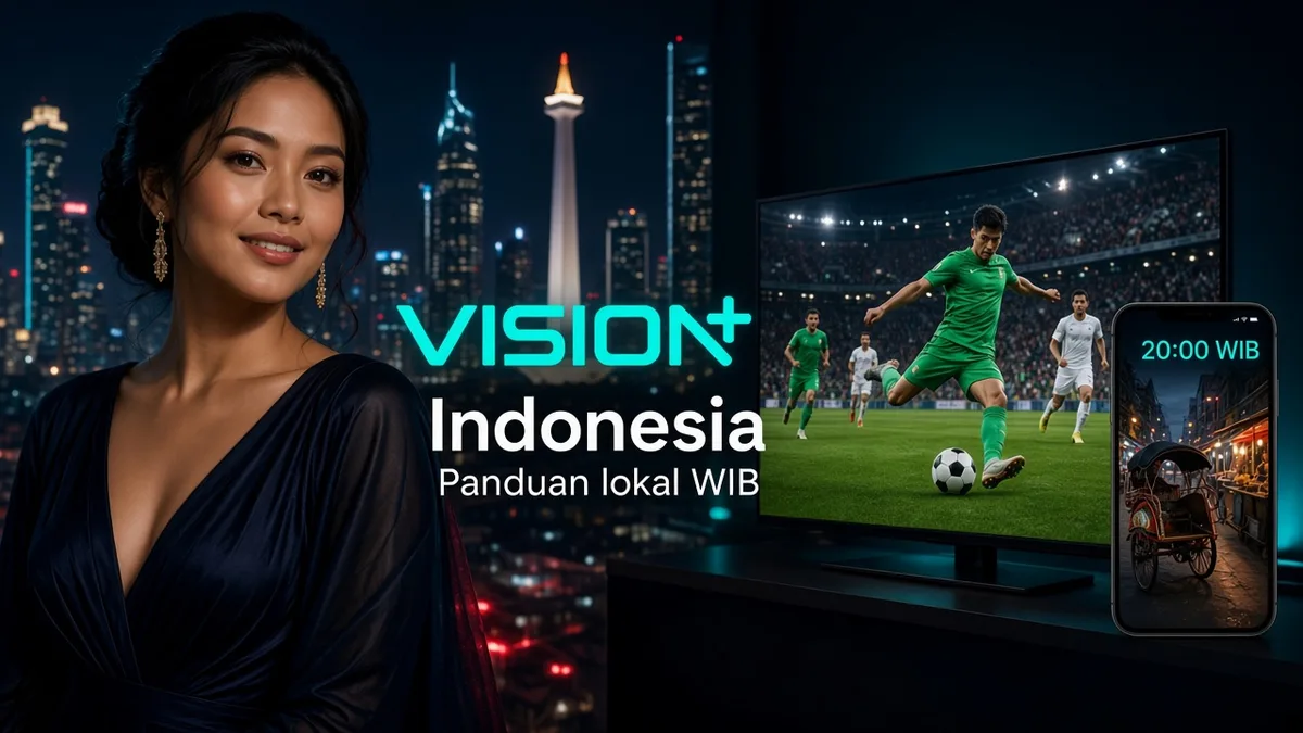 Vision Plus Indonesia — Panduan Pemirsa Lokal WIB