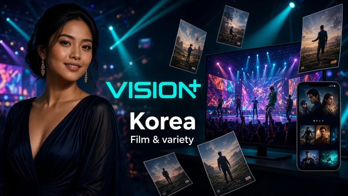Vision Plus Korea — Film, Variety & Konten Korea