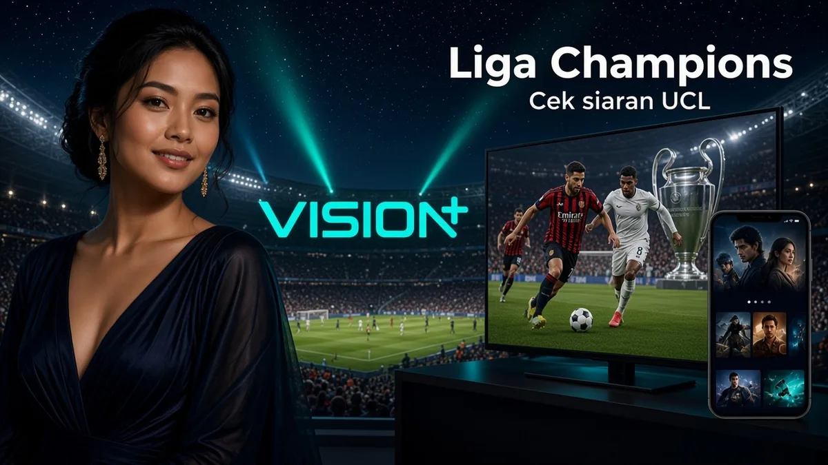 Vision Plus Liga Champions — Cara Cek Siaran UCL