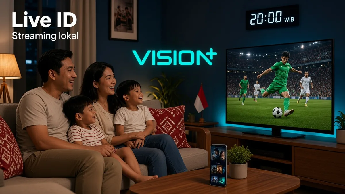Vision Plus Live Streaming Indonesia — Panduan Lokal