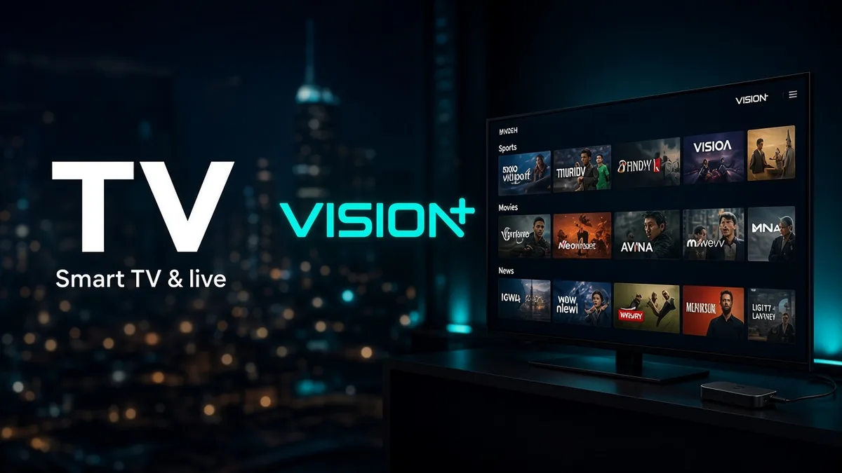 Vision Plus TV — Smart TV & Saluran Live