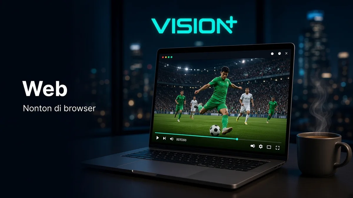 Vision Plus Web — Nonton di Browser tanpa Install