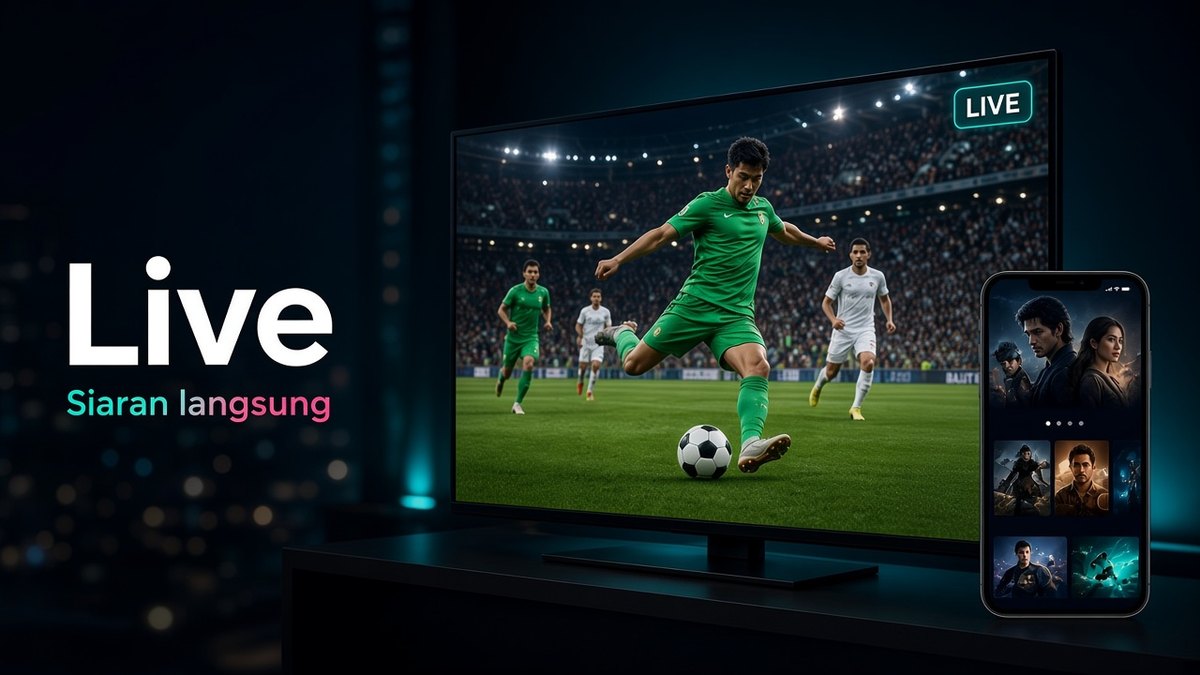 Vision Live: siaran langsung stabil